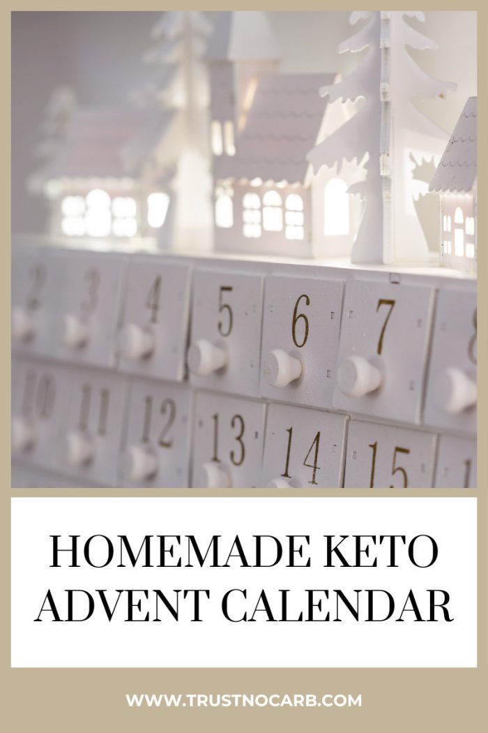 Homemade Keto Advent Calendar