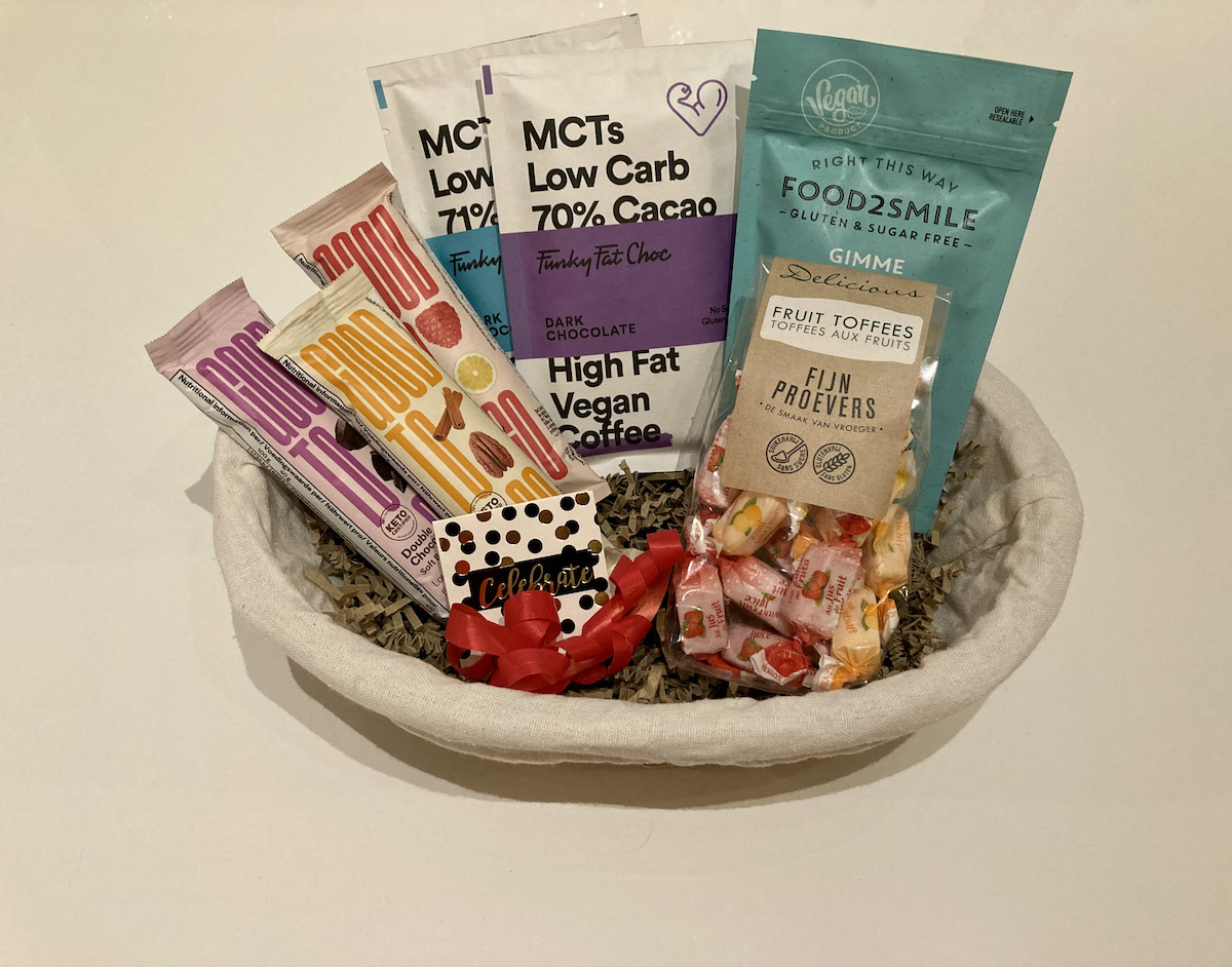 Keto gift basket gift idea Trust No Carb