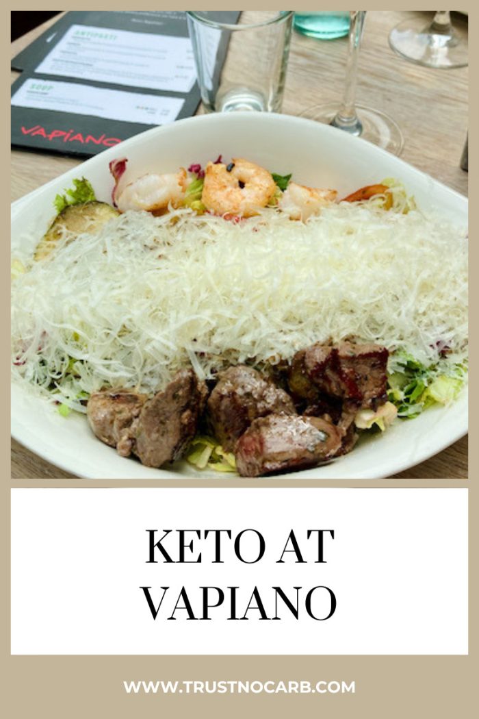 keto at vapiano