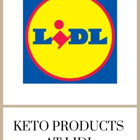 keto products at lidl