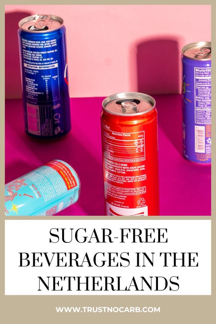 Sugar-free non-alcoholic beverages in the Netherlands