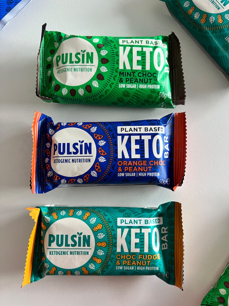 Pulsin Keto Bars Sugar free ketogenic bars Trust No Carb