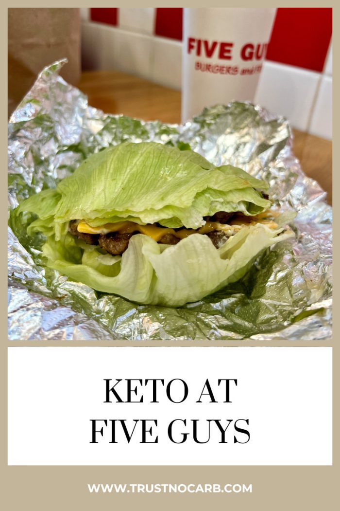 keto at five guys