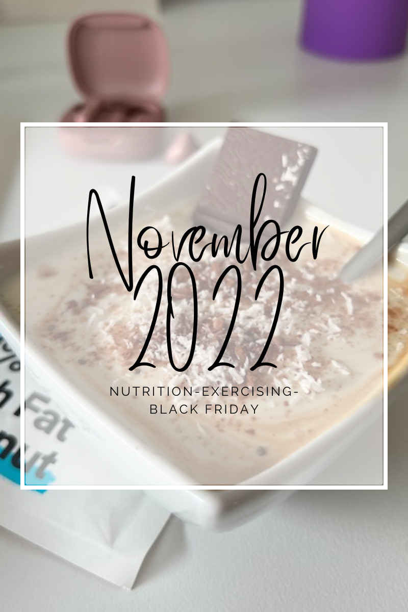 November 2022 Nutrition Exercising Black Friday Trust No Carb