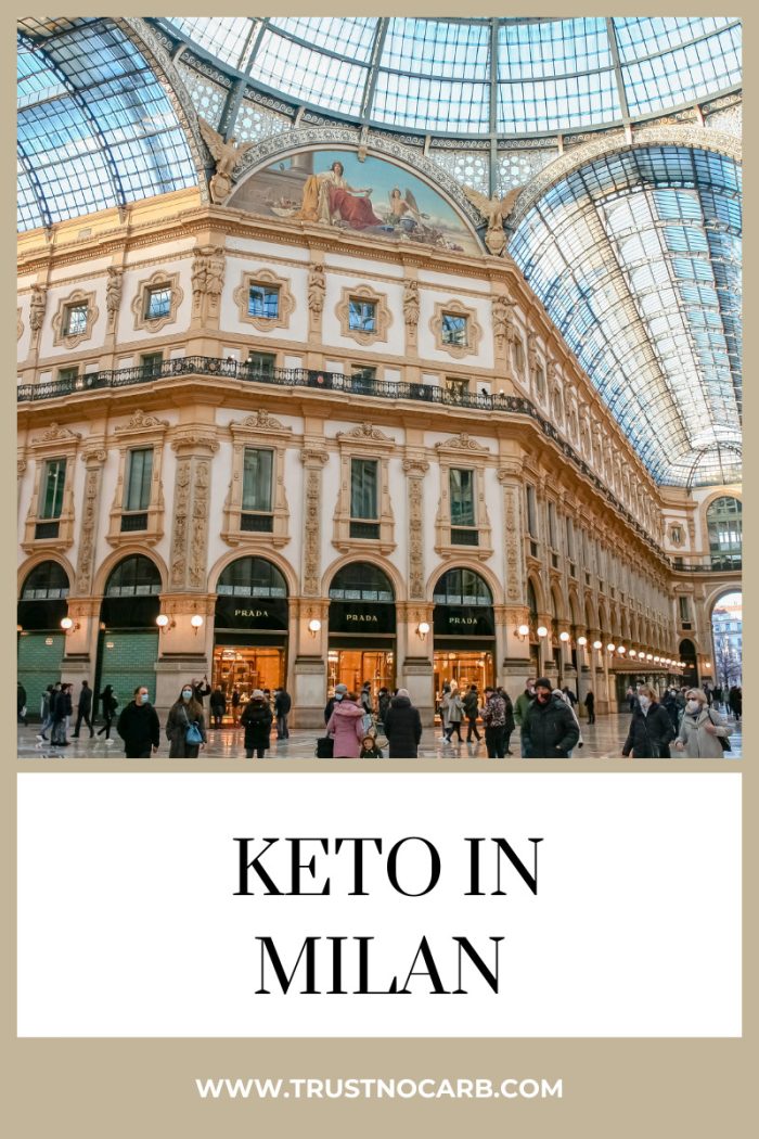 eat keto in milan