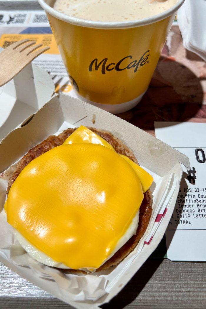 Keto at McDonald's in the Netherlands