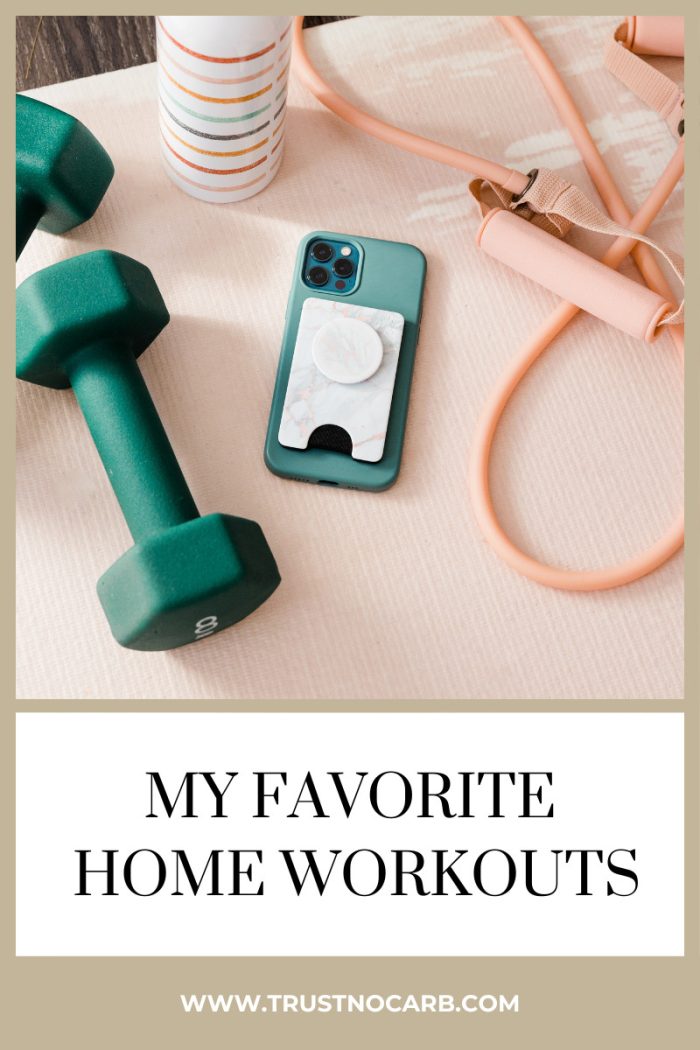 my favorite home workouts