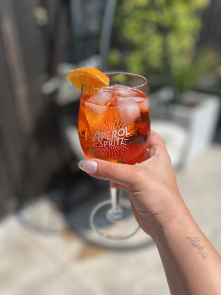 How I Make My Italian Keto Spritz