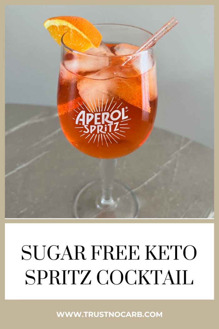 SUGAR FREE KETO ITALIAN SPRITZ