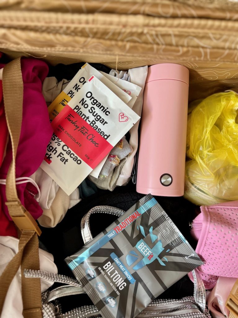 Keto essentials to pack for a trip
