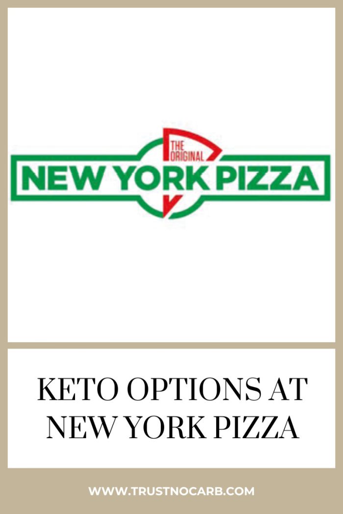 keto options at new york pizza nl