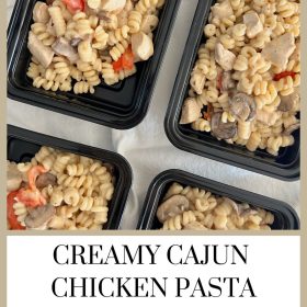 Creamy Cajun Chicken Pasta