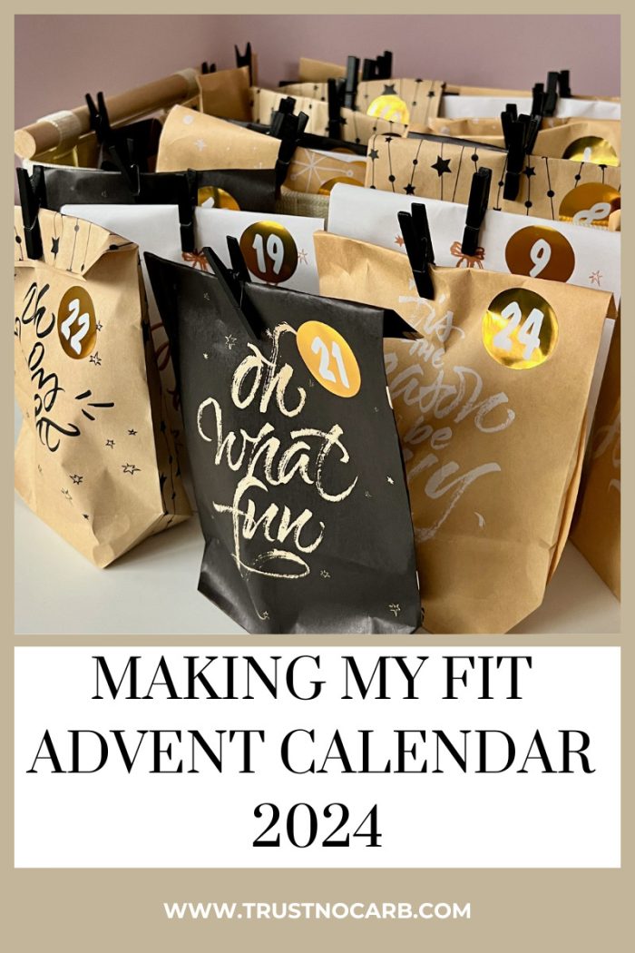 Making my Fit Advent Calendar 2024