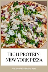 new york high protein pizza