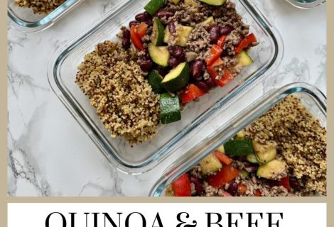 High-Protein Quinoa & Beef Bowls