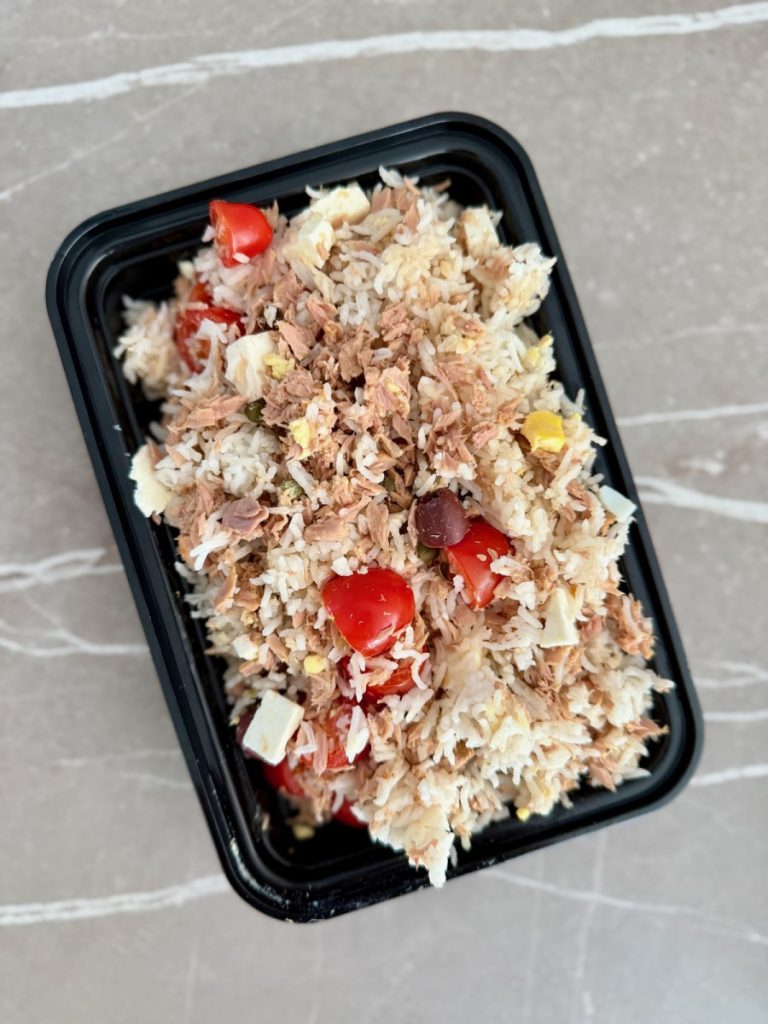 Summer Protein Rice Salad with Tuna