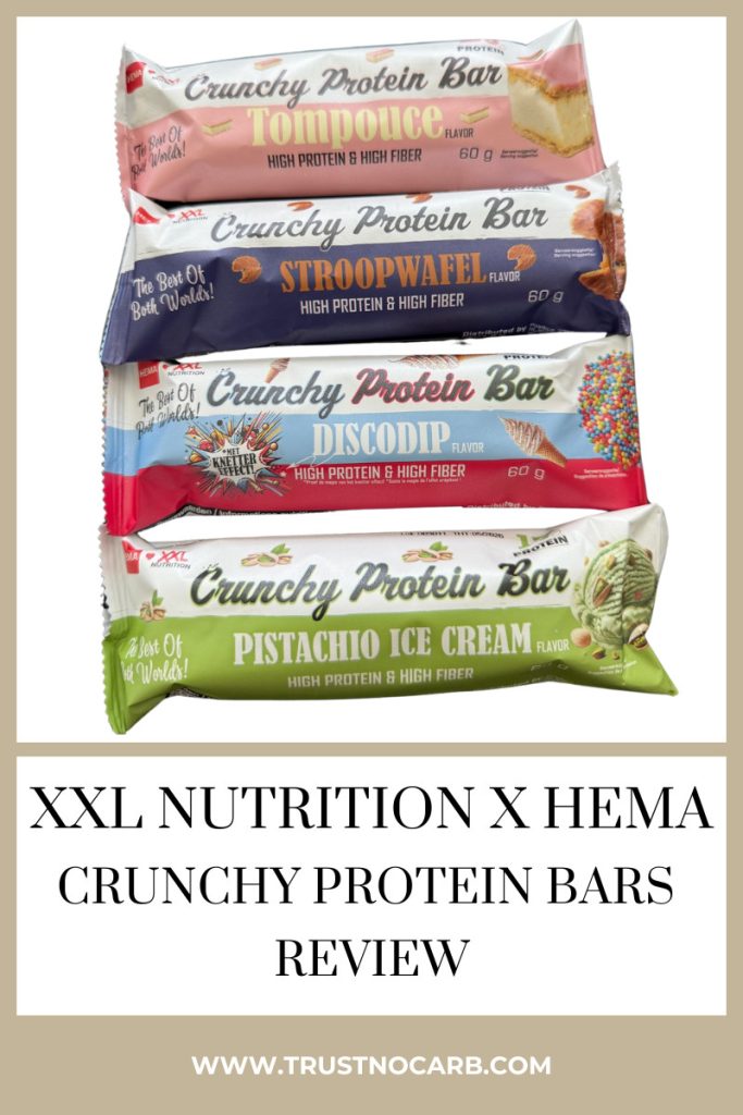 XXL Nutrition x Hema Crunchy Protein Bars