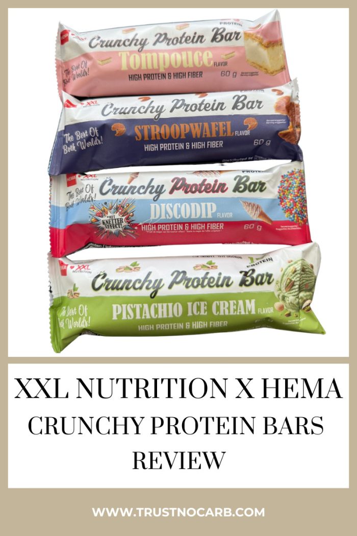 XXL Nutrition x Hema Crunchy Protein Bars