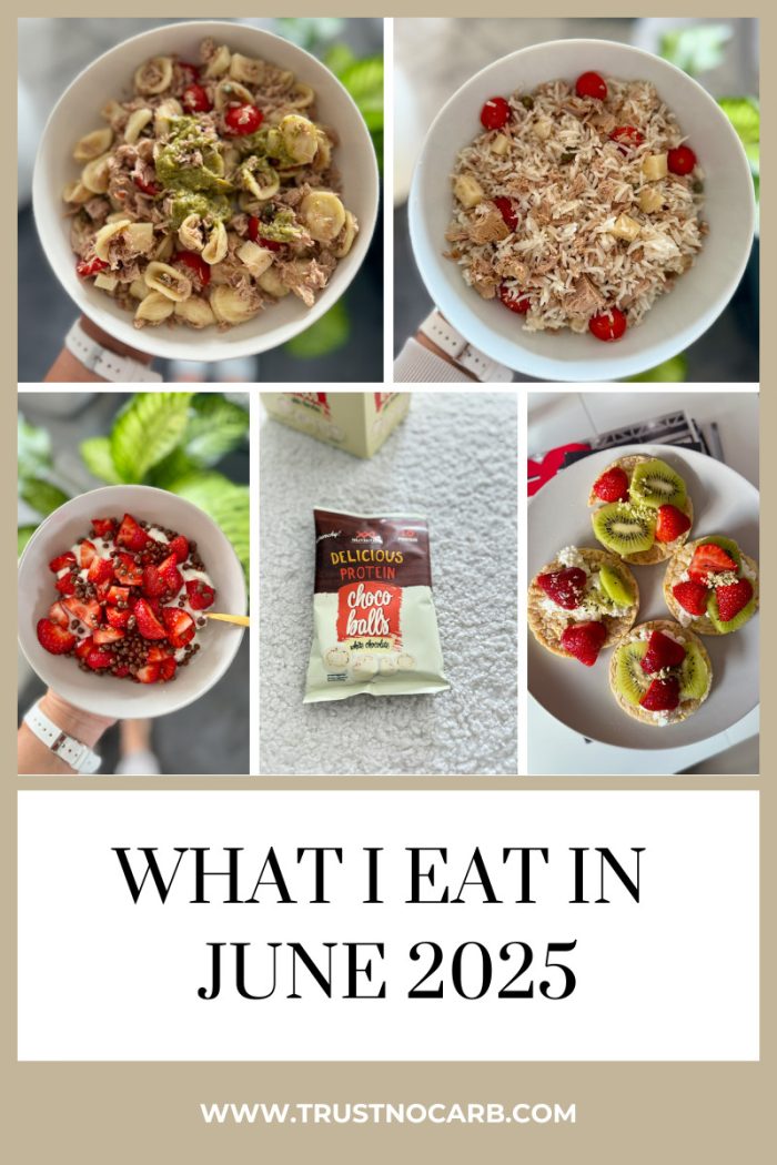 What I eat in June 2025