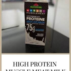 High Protein Muscle Meat Milk