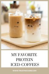 My Favorite Protein Iced-Coffees