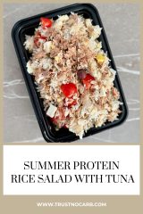 Summer Protein Rice Salad with Tuna
