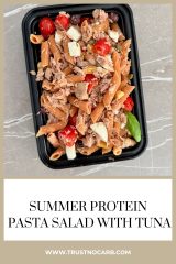 Summer Protein pasta Salad with Tuna