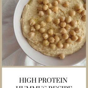 High Protein Hummus Recipe