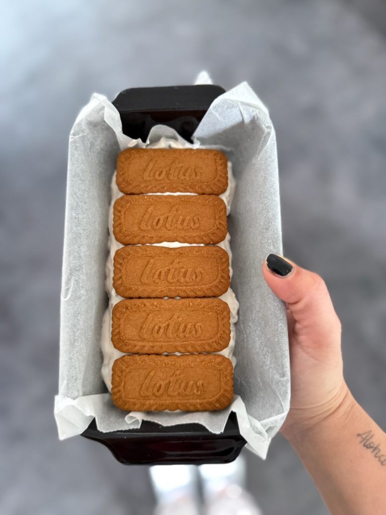 Lotus Ice Cream Sandwich