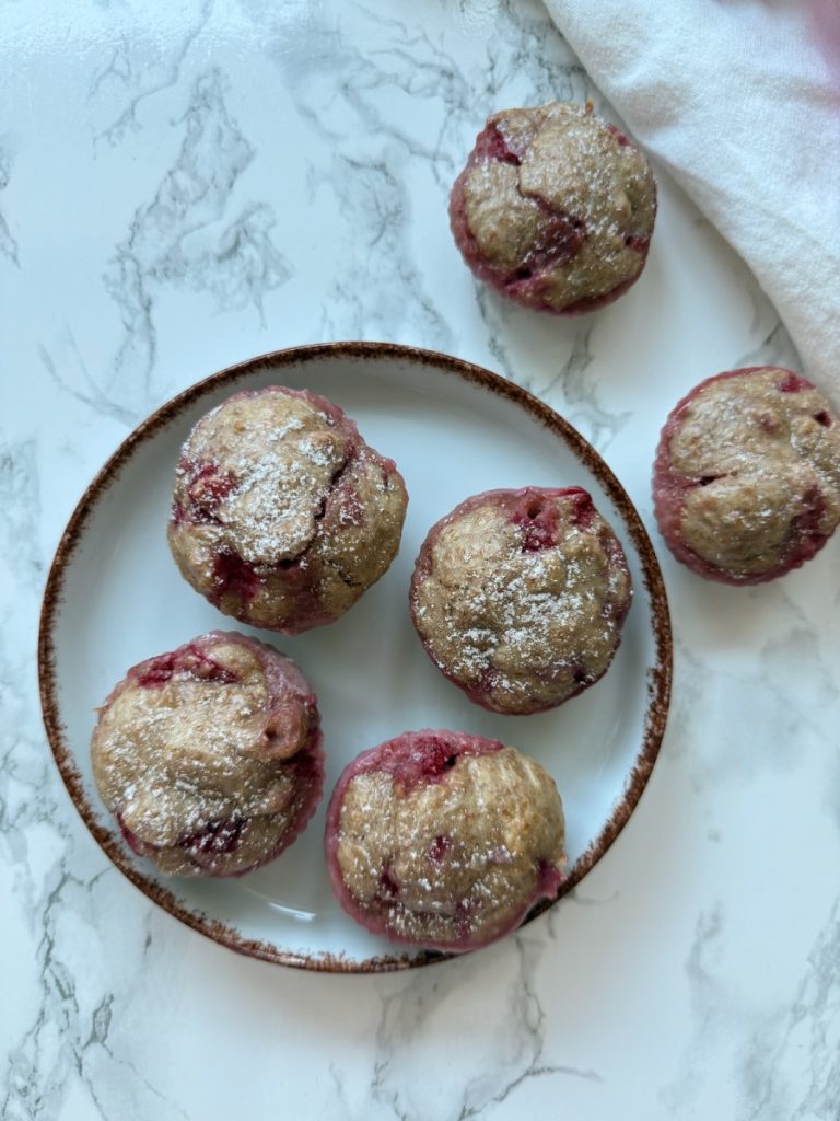 Low-Calorie Strawberry Muffins | 58 calories | Low Fat