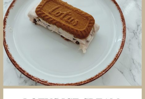 Lotus Ice Cream Sandwich