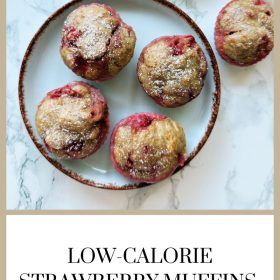Low-Calorie Strawberry Muffins