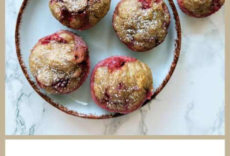 Low-Calorie Strawberry Muffins