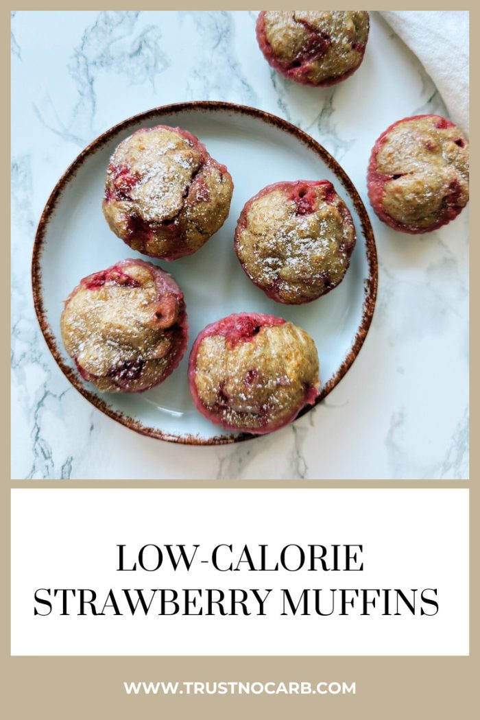 Low-Calorie Strawberry Muffins