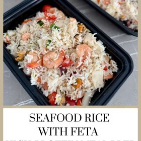 Seafood Rice with Feta