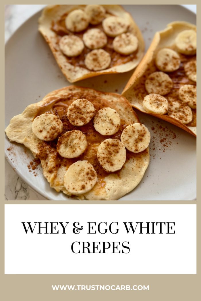 Whey & Egg White Crepes
