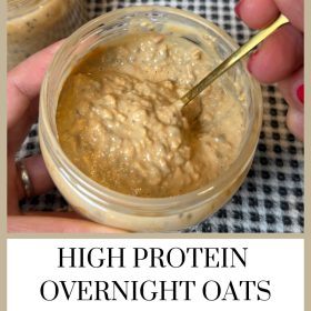 High Protein Overnight Oats