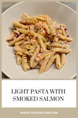 Light Pasta with Smoked Salmon