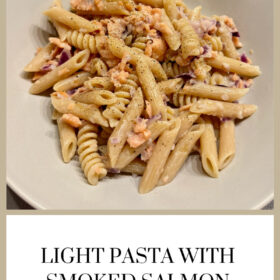 Light Pasta with Smoked Salmon