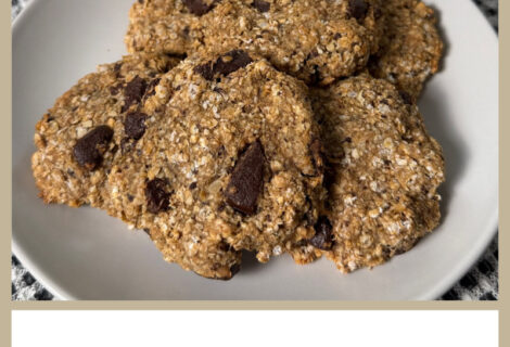 Healthy Banana Oat Cookies